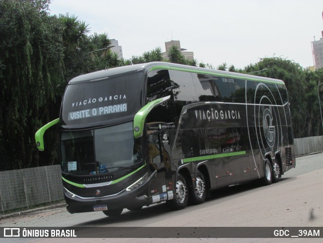 Viação Garcia 96080 na cidade de Curitiba, Paraná, Brasil, por GDC __39AM. Número da foto: #12445337.