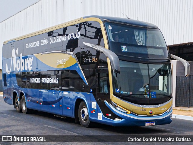 Nobre Turismo 2405 na cidade de Goiânia, Goiás, Brasil, por Carlos Daniel Moreira Batista. Número da foto: #12445502.