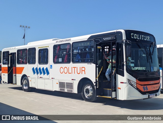 Colitur Transportes Rodoviários RJ 116.009 na cidade de Duque de Caxias, Rio de Janeiro, Brasil, por Gustavo Ambrósio. Número da foto: #12446877.