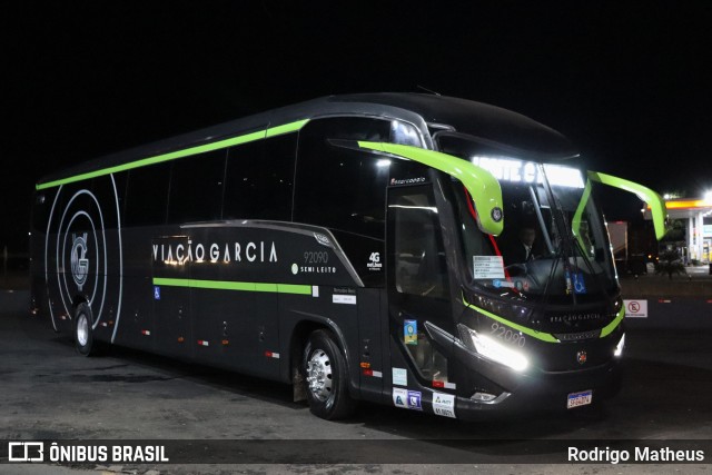 Viação Garcia 92090 na cidade de Imbaú, Paraná, Brasil, por Rodrigo Matheus. Número da foto: #12446976.