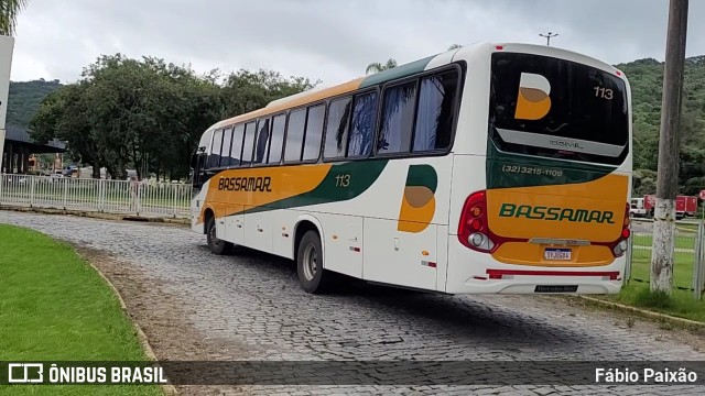 Viação Bassamar 113 na cidade de Juiz de Fora, Minas Gerais, Brasil, por Fábio Paixão. Número da foto: #12446266.