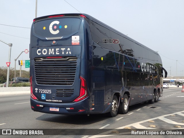 Viação Cometa 723025 na cidade de São Paulo, São Paulo, Brasil, por Rafael Lopes de Oliveira. Número da foto: #12445557.