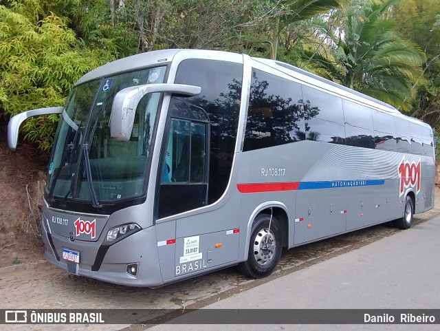 Auto Viação 1001 RJ 108.117 na cidade de Valença, Rio de Janeiro, Brasil, por Danilo  Ribeiro. Número da foto: #12445866.