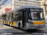 Viação Metrópole Paulista - Zona Leste 3 1104 na cidade de São Paulo, São Paulo, Brasil, por Luiz Eduardo Lopes da Silva. Número da foto: #12445873.