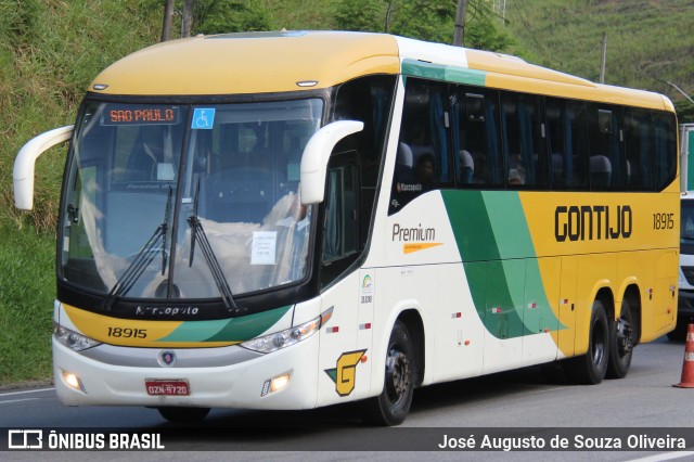Empresa Gontijo de Transportes 18915 na cidade de Piraí, Rio de Janeiro, Brasil, por José Augusto de Souza Oliveira. Número da foto: #12380376.