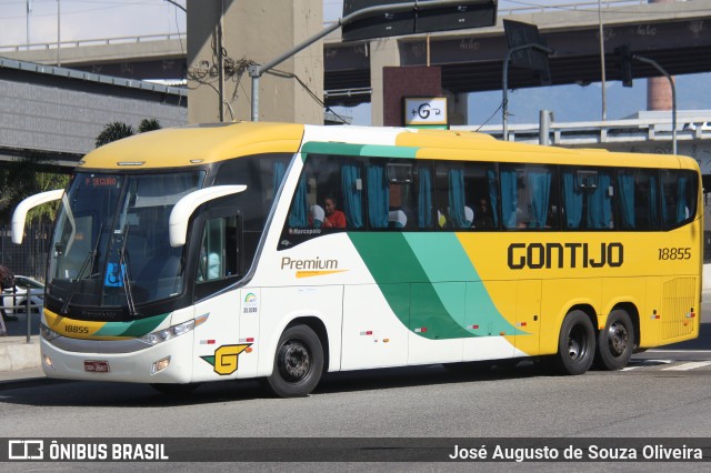Empresa Gontijo de Transportes 18855 na cidade de Rio de Janeiro, Rio de Janeiro, Brasil, por José Augusto de Souza Oliveira. Número da foto: #12380341.