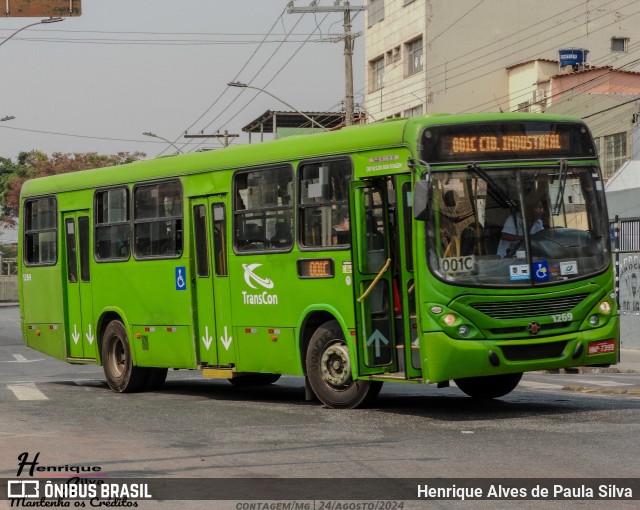 Transmoreira 1269 na cidade de Contagem, Minas Gerais, Brasil, por Henrique Alves de Paula Silva. Número da foto: #12380645.