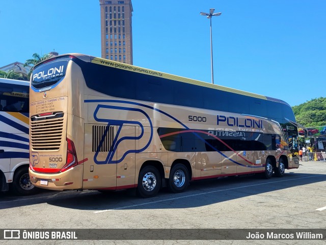 Poloni Turismo 5000 na cidade de Aparecida, São Paulo, Brasil, por João Marcos William. Número da foto: #12380023.