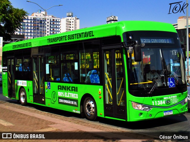 Viação Sandra 11384 na cidade de Belo Horizonte, Minas Gerais, Brasil, por César Ônibus. Número da foto: #12380318.