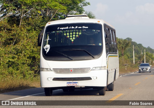 Ônibus Particulares 3H70 na cidade de Santa Bárbara do Pará, Pará, Brasil, por Fabio Soares. Número da foto: #12380560.