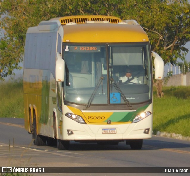 Empresa Gontijo de Transportes 15080 na cidade de Eunápolis, Bahia, Brasil, por Juan Victor. Número da foto: #12380261.