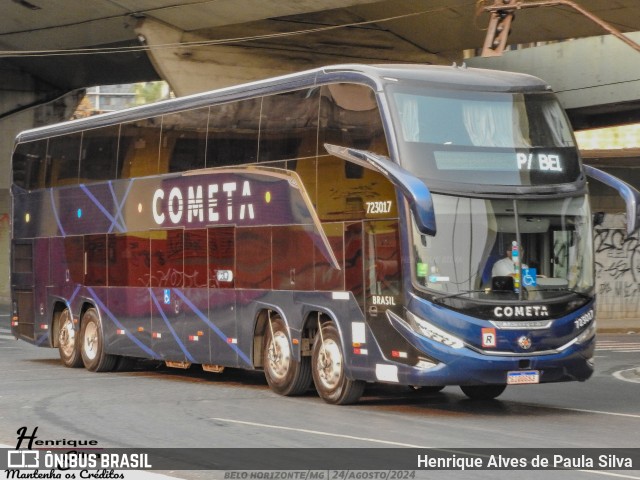 Viação Cometa 723017 na cidade de Belo Horizonte, Minas Gerais, Brasil, por Henrique Alves de Paula Silva. Número da foto: #12380961.