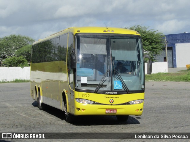 Viação Itapemirim 8719 na cidade de Caruaru, Pernambuco, Brasil, por Lenilson da Silva Pessoa. Número da foto: #12380154.