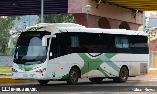 AdeO - Autobuses de Occidente 507 na cidade de Morelia, Michoacán, México, por Fabián Reyes. Número da foto: #12379682.