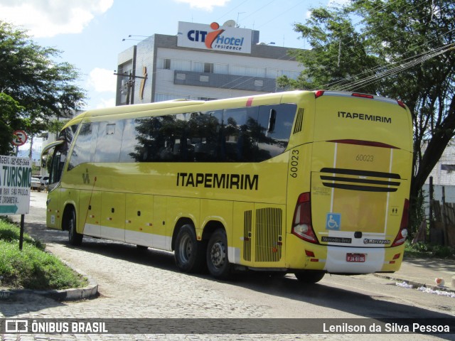 Viação Itapemirim 60023 na cidade de Caruaru, Pernambuco, Brasil, por Lenilson da Silva Pessoa. Número da foto: #12380204.