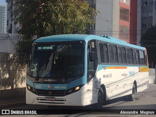 Expresso Vera Cruz 402 na cidade de Recife, Pernambuco, Brasil, por Alexandre  Magnus. Número da foto: #12380033.
