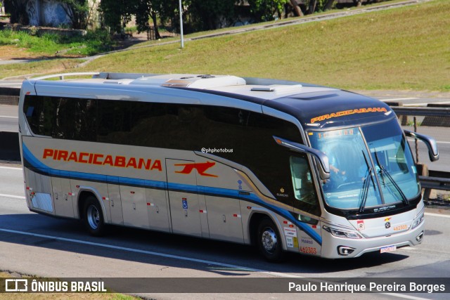 Viação Piracicabana 462303 na cidade de Resende, Rio de Janeiro, Brasil, por Paulo Henrique Pereira Borges. Número da foto: #12380156.