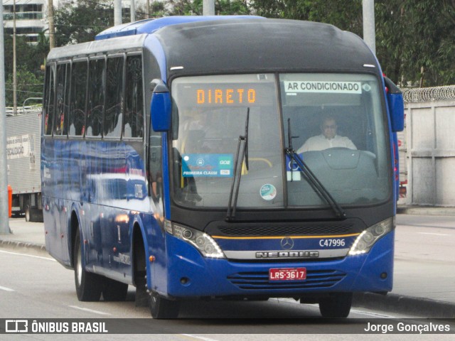 Viação Redentor C47996 na cidade de Rio de Janeiro, Rio de Janeiro, Brasil, por Jorge Gonçalves. Número da foto: #12450151.