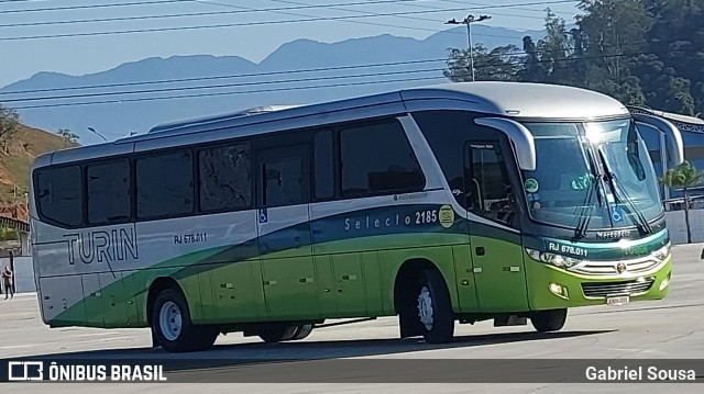 Turin Transportes RJ 678.011 na cidade de Duque de Caxias, Rio de Janeiro, Brasil, por Gabriel Sousa. Número da foto: #12449742.