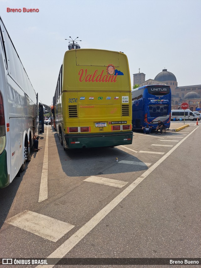 Valdani Turismo 3270 na cidade de Aparecida, São Paulo, Brasil, por Breno Bueno. Número da foto: #12449472.