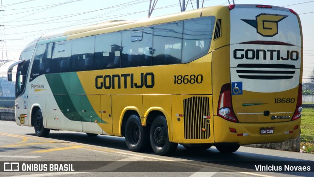 Empresa Gontijo de Transportes 18680 na cidade de São José dos Campos, São Paulo, Brasil, por Vinicius Novaes. Número da foto: #12449868.