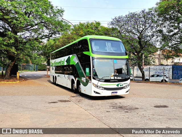 Viação Continental de Transportes 1003 na cidade de São Paulo, São Paulo, Brasil, por Paulo Vitor De Azevedo. Número da foto: #12449325.