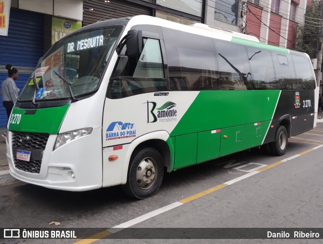 Bamonte Transportes 3 270 na cidade de Barra do Piraí, Rio de Janeiro, Brasil, por Danilo  Ribeiro. Número da foto: #12448963.