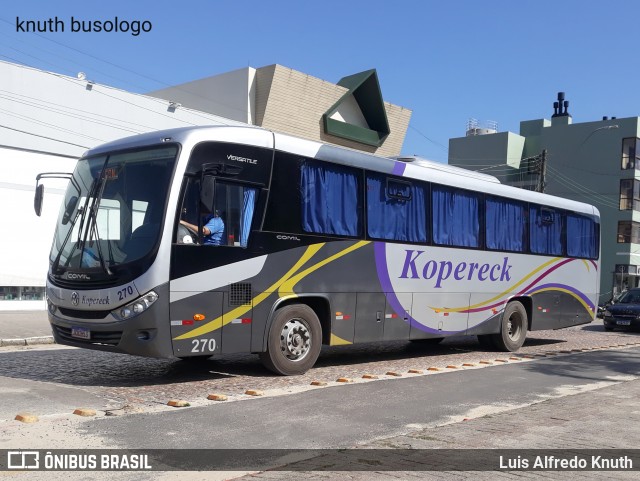 Kopereck Turismo 270 na cidade de Rio Grande, Rio Grande do Sul, Brasil, por Luis Alfredo Knuth. Número da foto: #12450166.