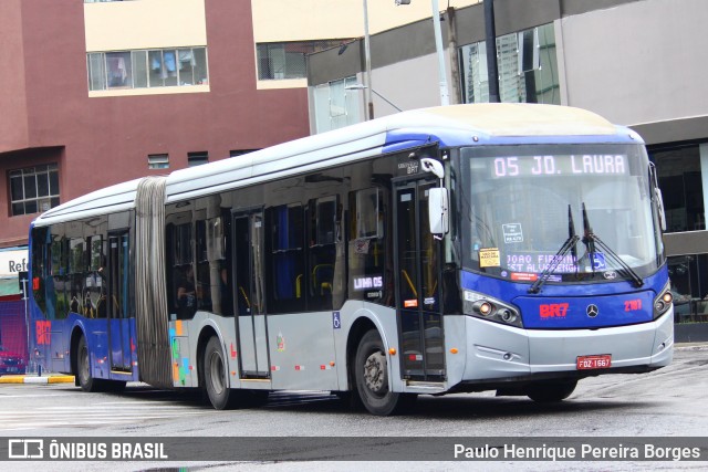 BR7 Mobilidade 2107 na cidade de São Bernardo do Campo, São Paulo, Brasil, por Paulo Henrique Pereira Borges. Número da foto: #12448872.