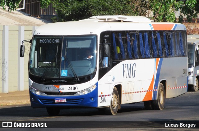 VMG - Viação Minas Gerais 2400 na cidade de Araxá, Minas Gerais, Brasil, por Lucas Borges . Número da foto: #12448256.