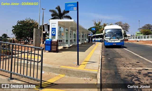 Terminais Rodoviários e Urbanos TERMINAL 04 - PRAÇA DA BíBLIA (PROVISORIO) na cidade de Goiânia, Goiás, Brasil, por Carlos Júnior. Número da foto: #12450136.