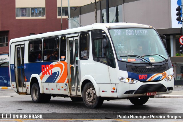 BR7 Mobilidade 1409 na cidade de São Bernardo do Campo, São Paulo, Brasil, por Paulo Henrique Pereira Borges. Número da foto: #12448857.