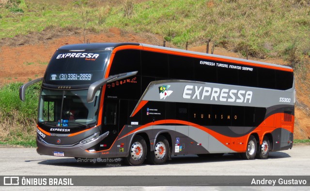 Expressa Turismo 55300 na cidade de Aparecida, São Paulo, Brasil, por Andrey Gustavo. Número da foto: #12449892.