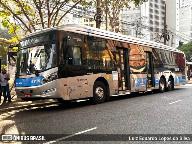 Viação Paratodos > São Jorge > Metropolitana São Paulo > Mobibrasil 6 3185 na cidade de São Paulo, São Paulo, Brasil, por Luiz Eduardo Lopes da Silva. Número da foto: #12449615.