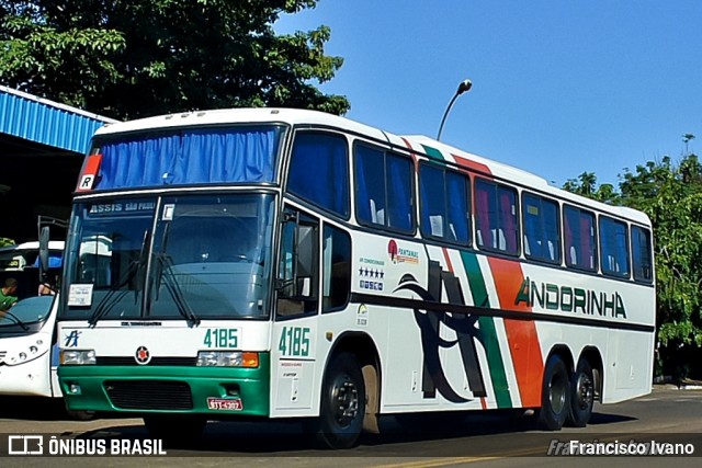 Empresa de Transportes Andorinha 4185 na cidade de Assis, São Paulo, Brasil, por Francisco Ivano. Número da foto: #12448194.