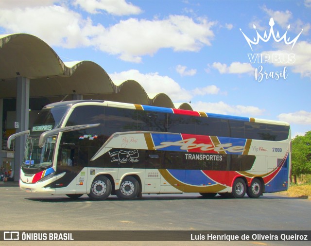 Arte Transportes e Turismo 21000 na cidade de Montes Claros, Minas Gerais, Brasil, por Luis Henrique de Oliveira Queiroz. Número da foto: #12450039.