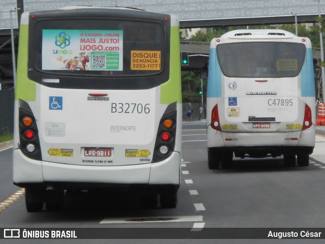 Viação Pavunense B32706 na cidade de Rio de Janeiro, Rio de Janeiro, Brasil, por Augusto César. Número da foto: #12449970.