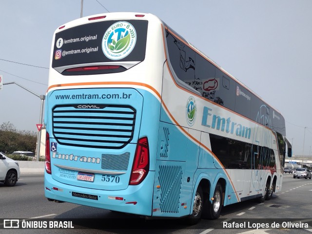 Emtram 5570 na cidade de São Paulo, São Paulo, Brasil, por Rafael Lopes de Oliveira. Número da foto: #12449289.
