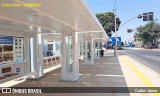 Terminais Rodoviários e Urbanos TERMINAL 04 - PRAÇA DA BíBLIA (PROVISORIO) na cidade de Goiânia, Goiás, Brasil, por Carlos Júnior. Número da foto: #12450146.