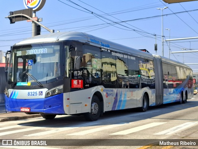 Next Mobilidade - ABC Sistema de Transporte 8325 na cidade de São Bernardo do Campo, São Paulo, Brasil, por Matheus Ribeiro. Número da foto: #12381533.