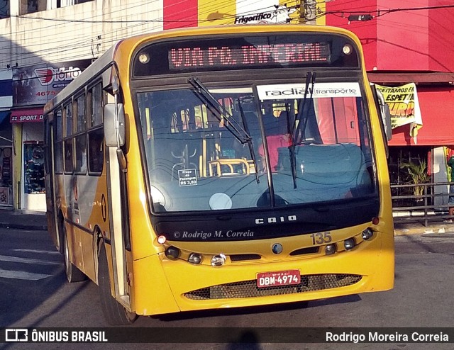 Radial Transporte Coletivo 135 na cidade de Ferraz de Vasconcelos, São Paulo, Brasil, por Rodrigo Moreira Correia. Número da foto: #12381241.