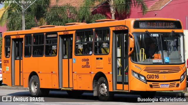 Viação Cidade Sorriso >> Viação Sorriso de Curitiba GI016 na cidade de Curitiba, Paraná, Brasil, por Busologia Gabrielística. Número da foto: #12384002.