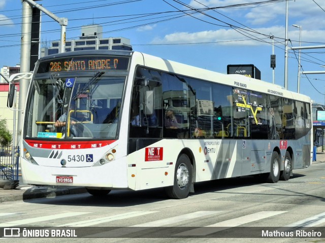 Next Mobilidade - ABC Sistema de Transporte 5430 na cidade de São Bernardo do Campo, São Paulo, Brasil, por Matheus Ribeiro. Número da foto: #12381525.