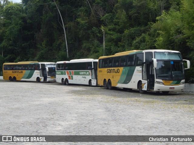 Empresa Gontijo de Transportes 12550 na cidade de Manhuaçu, Minas Gerais, Brasil, por Christian  Fortunato. Número da foto: #12383407.