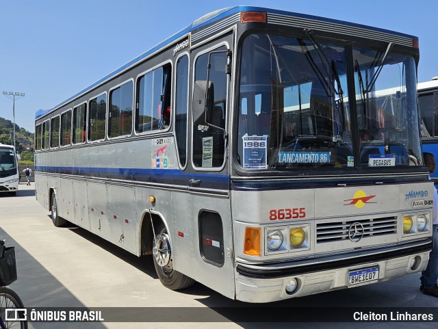 Associação de Preservação de Ônibus Clássicos 86355 na cidade de Rio de Janeiro, Rio de Janeiro, Brasil, por Cleiton Linhares. Número da foto: #12381749.