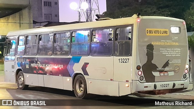 ALPRINO - Auto Lotação Princesa do Norte 13227 na cidade de Montes Claros, Minas Gerais, Brasil, por Matheus Richard. Número da foto: #12381486.