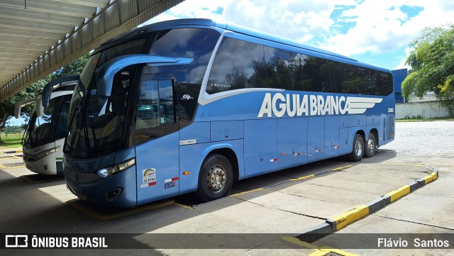 Viação Águia Branca 32890 na cidade de Cruz das Almas, Bahia, Brasil, por Flávio  Santos. Número da foto: #12381854.