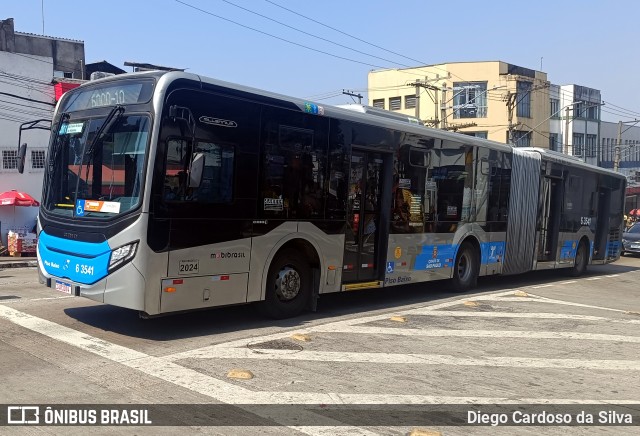 Viação Paratodos > São Jorge > Metropolitana São Paulo > Mobibrasil 6 3541 na cidade de São Paulo, São Paulo, Brasil, por Diego Cardoso da Silva. Número da foto: #12382809.
