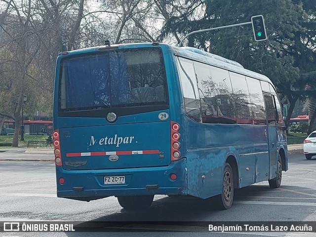 Damir Transportes 29 na cidade de Santiago, Santiago, Metropolitana de Santiago, Chile, por Benjamín Tomás Lazo Acuña. Número da foto: #12384031.