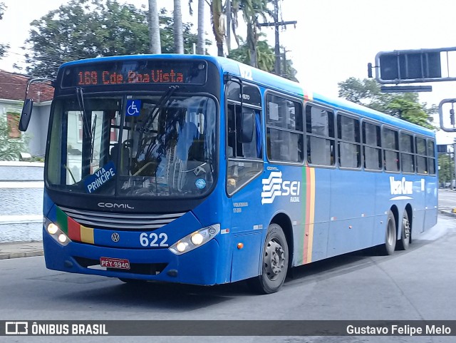 Expresso Vera Cruz 622 na cidade de Recife, Pernambuco, Brasil, por Gustavo Felipe Melo. Número da foto: #12381265.